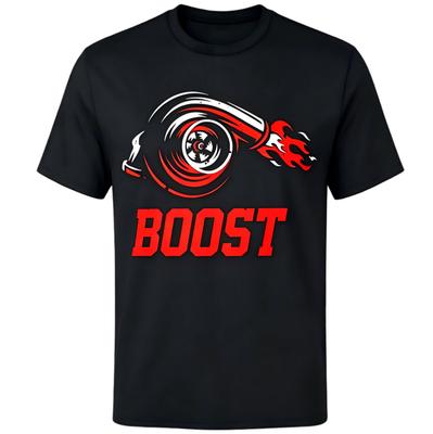 BOOST Turbo Car Enthusiast Graphic T-Shirt