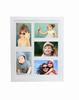 Set of 2 Pcs. Photo Frame, Wall Mount Multi-Frame Gallery Collage 28X35 Cm. For 5 Photos 10x15 Cm. White