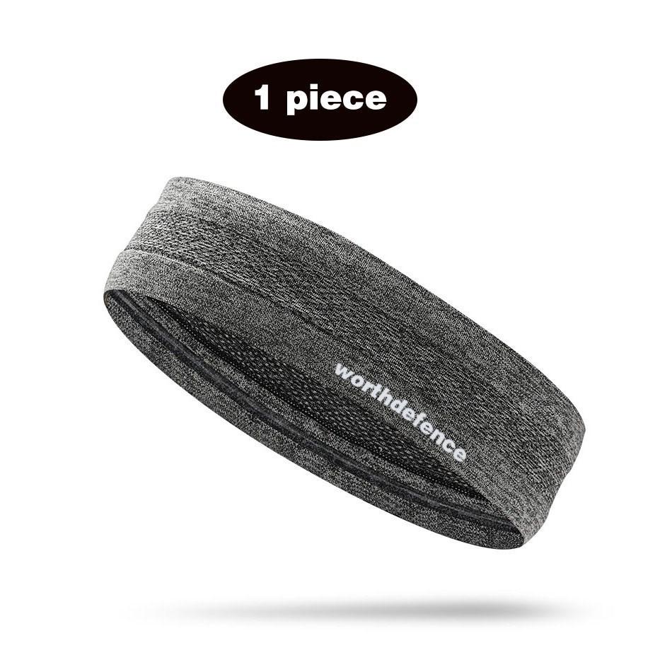 Sweatband Sports Gym Athletic Headband Anti-Slip Women Men Breathable Basketball Fitness Yoga Volleyball Hair Band