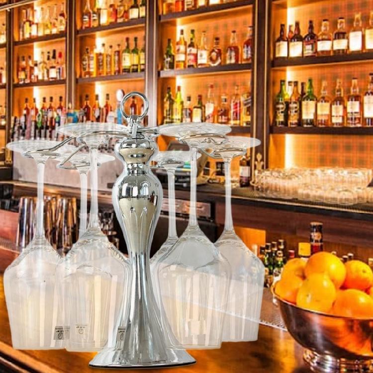 Wine Glass Display Stand Freestanding Tabletop Holder Suitable for Home Kitchens