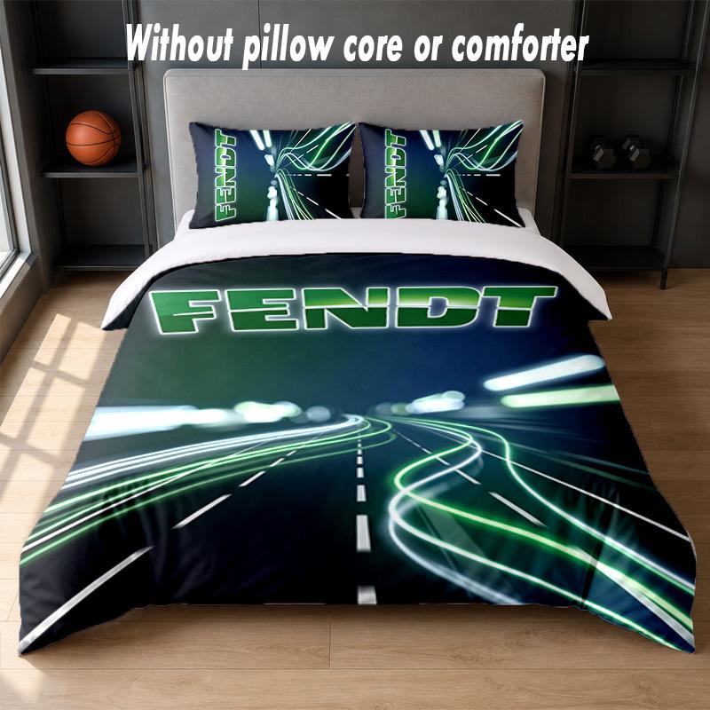 Set Biancheria da Letto Design Fendt 1 Copripiumino + 2 Federe Morbido Traspirante Biancheria da Letto per la Casa