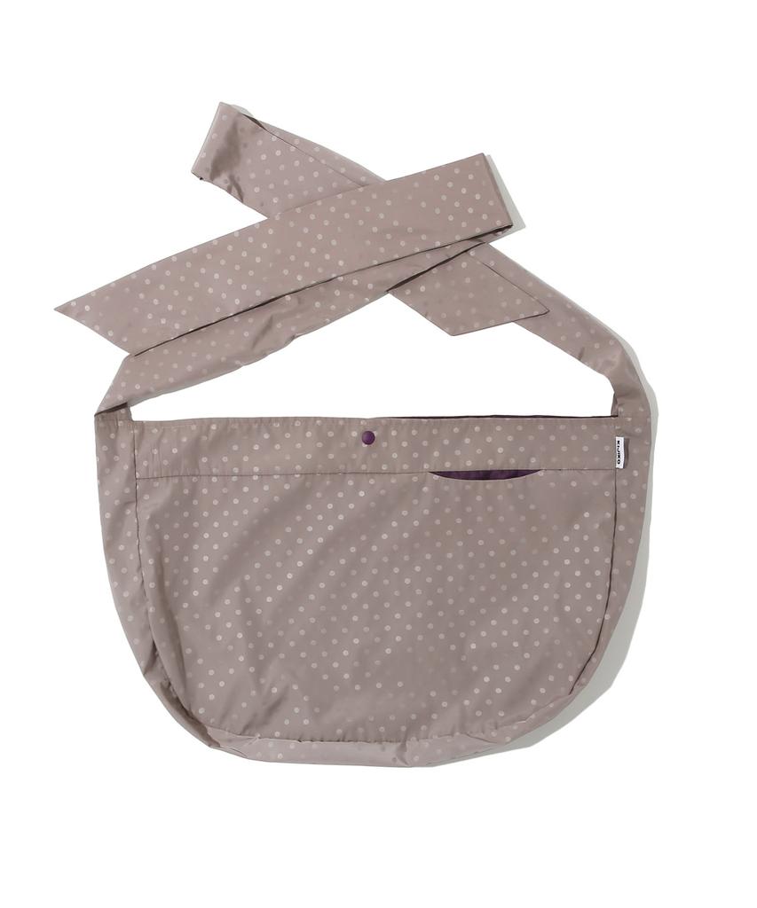 Kijiko Ke904-Dot Hobo Bag Beige