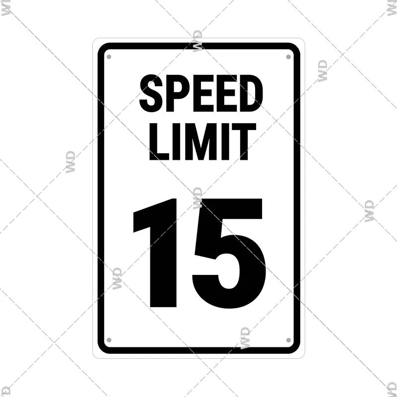 Verkehrssicherheit Notausgang Geschwindigkeitsbegrenzung Parkplatz Blechschild Retro Straßentür Gartenzaun Schilder 8x12 Zoll Metallschild Dekoration