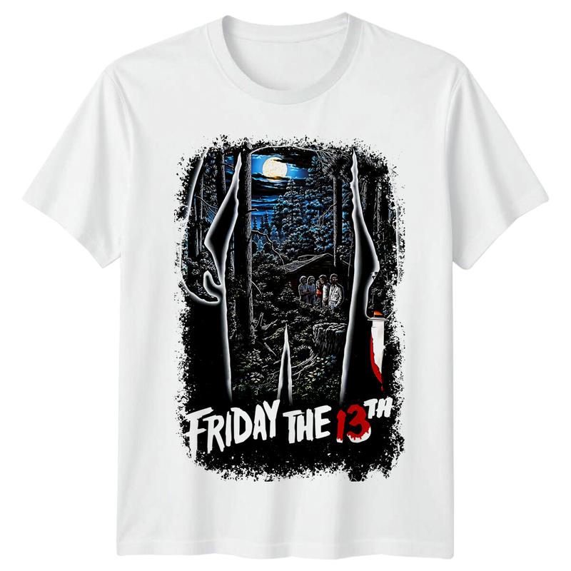 Friday the 13th (1980) Movie Poster Inspired Unisex T-Shirt Retro 80s Tee