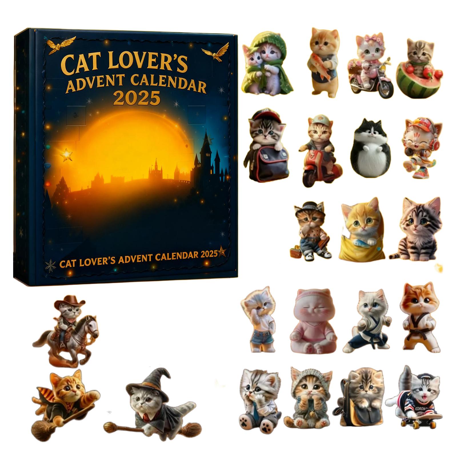 

Календарь обратного отсчета включает 24 подарка, календарь обратного отсчета и подарок-сюрприз One Size