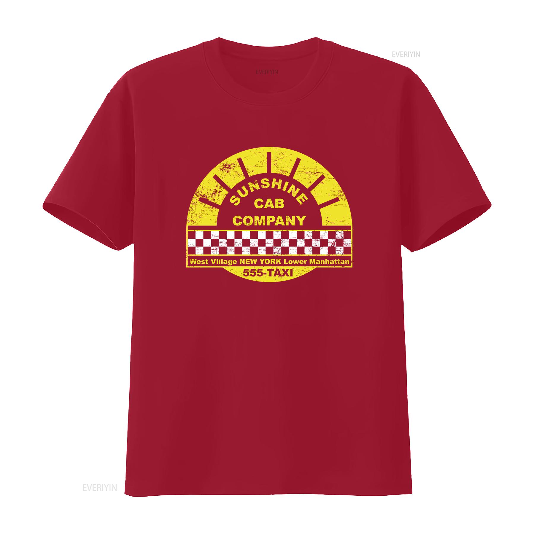 

CafePress Sunshine Cab Company Distress Dark T Shirt Cotton 377271528 vintage Washed Stylish Stretched Versatile S
