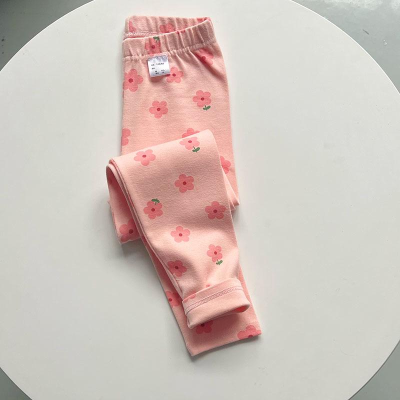Autumn/Winter Girls' Cotton Thermal Leggings: Thick, Elastic, Slimming, Versatile