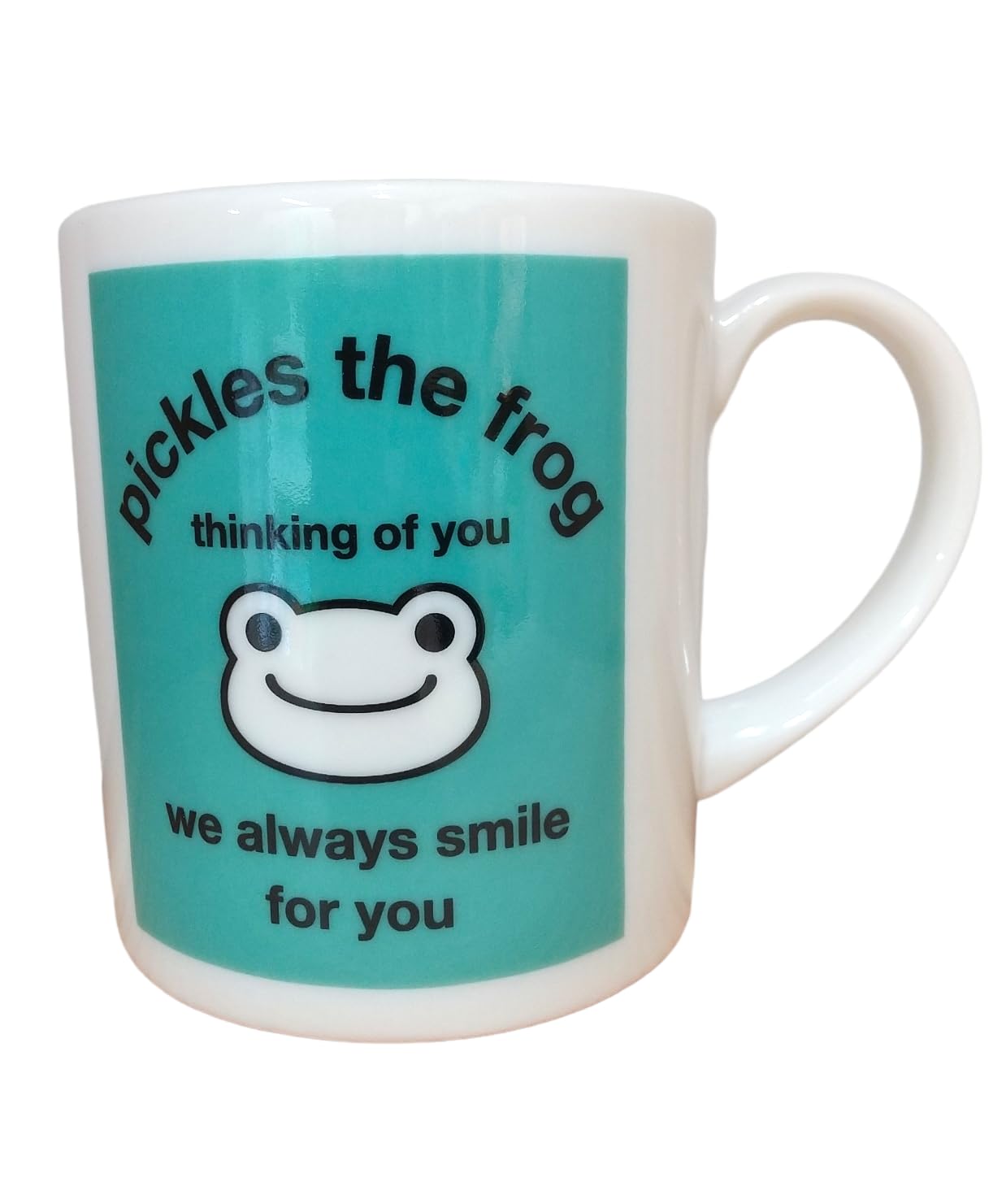 

Nakajima Corporation Pickles the Frog alWays smile mug 182678-23