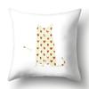 Simple Plaid Animal Pillowcase Puppy Cat Giraffe Pillowcase Children's Room Home Decoration Living Room Sofa Cushion Cover