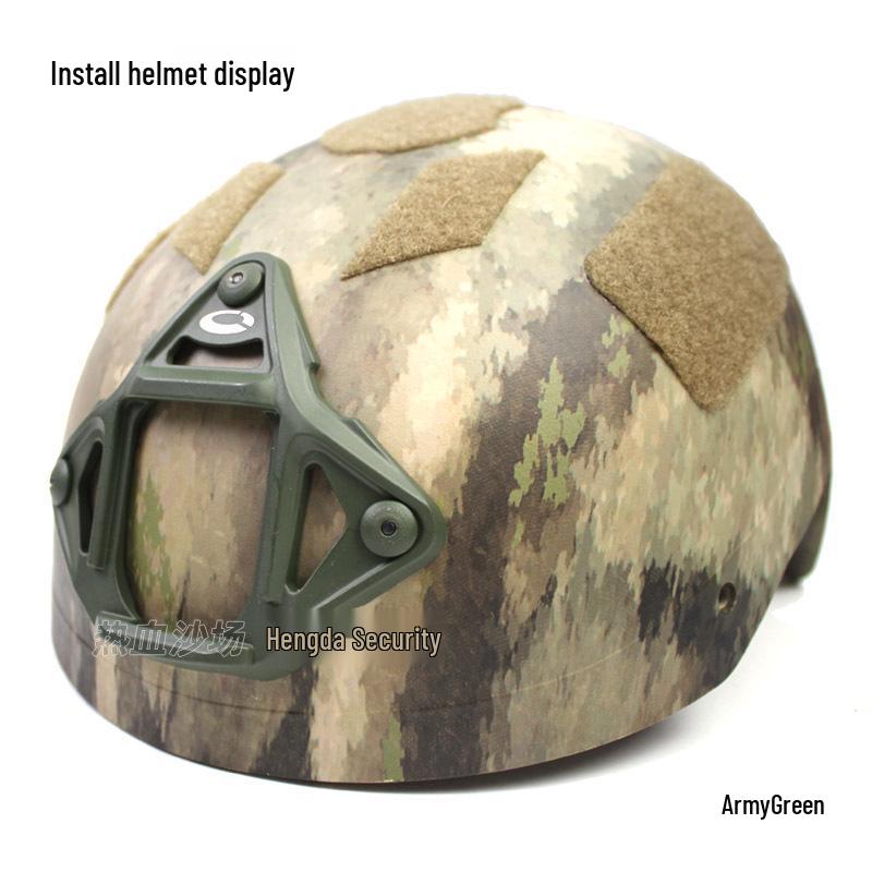 Second Gen Aluminum OPS Squid Tactical Helmet Bracket with Laser Engraving