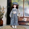 With Hat Sweater Overalls Set Doll Accessories 1/6 BJD Doll Outfit  Girls Toy Gifts