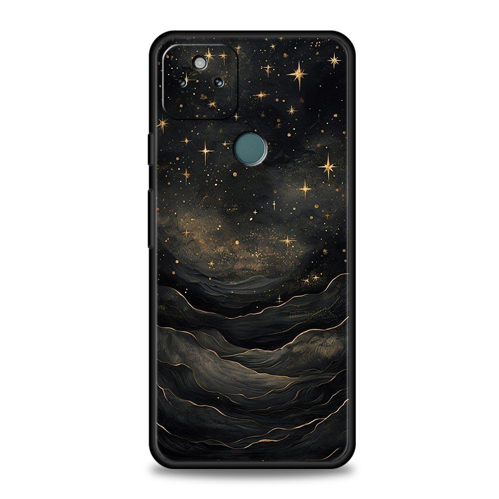Fashion Starry Sky Stars Phone Case Cover for Google Pixel 10 9 8 7 6 9A 8A 7A 6A Pro Shockproof Soft TPU 9 Pro XL Shell Capas