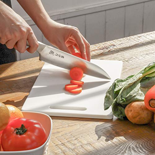 Pearl Metal Antibacterial Cutting Board, Medium, 320 x 200 x 10 mm, White, HB-1529