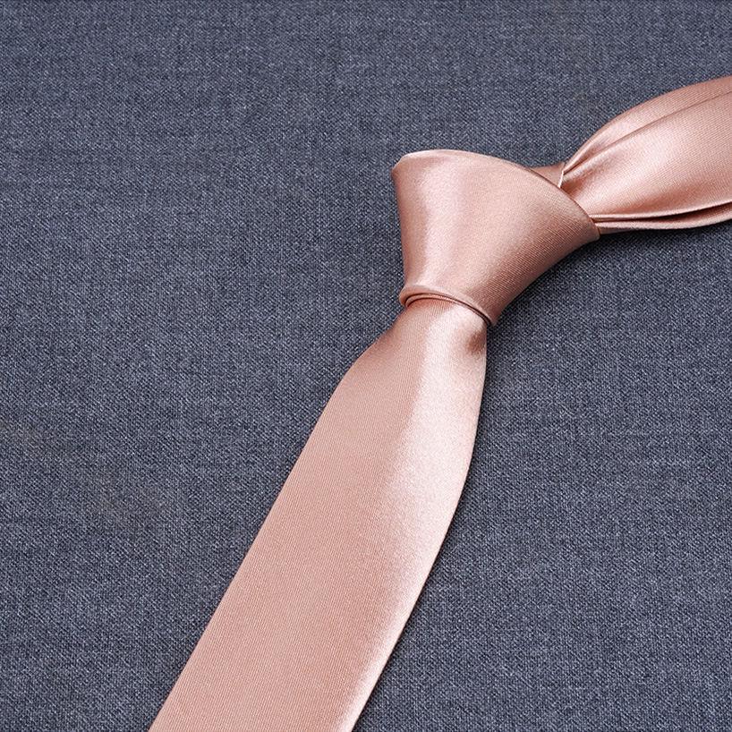 

8cm Men s Solid Color Polyester Silk Tie - Available in Multiple Colors