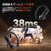 Keiby Citom Bluetooth Wireless Earphones, Over-the-Ear, Physical Buttons, Accident Prevention, Deep Bass, AAC Support, LED Display, Stable Fit,