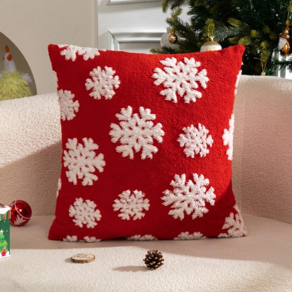 45x45cm Throw Pillow Cover Soft Plush Decorative Pillowcase New Cushion Cover Christmas Decor