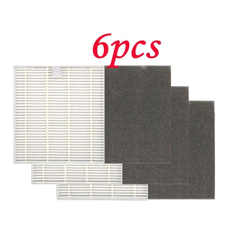 Roboter-Staubsauger HEPA-Filter Seitenbürste Mopp für ilife V8 V8s X750 A7 X800 X785 V80 Roboter-Staubsauger Teile Zubehör