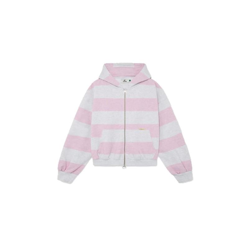 Scuff Vintage Striped Hoodie Y2K Style Loose Fit Streetwear Men Women