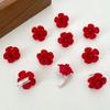 10pcs Resin Hair Clip Rose Hair Buckle Fashion Korean Headwear Accessories  Valentine's Day