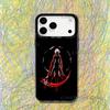 Arlecchino G-Genshin Impact Phone Case For iPhone 17,16,15,14,13,12,X,8,Pro,Max,Plus,SE4,Air,Mini HD Black IMD Matte