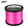 JOF X8 Braided Fishing Line 1000M 500M 300M 8 Strands MultiColor Multifilament Saltwater PE Line 20 30 40 50 60 80 100LB
