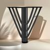 Golden Color Metal Furniture Feet 15cm Height Triangular Metal Legs  Home DIY