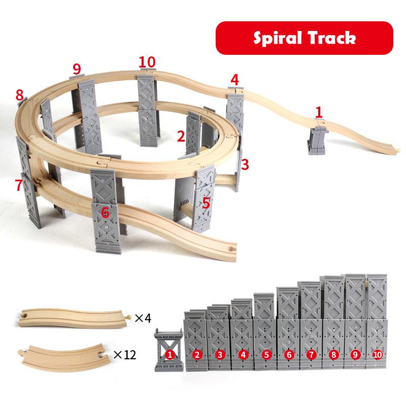 High-Quality Wooden High-Quality Track High-Quality Railway High-Quality Accessories High-Quality Bridge High-Quality Train Space facility