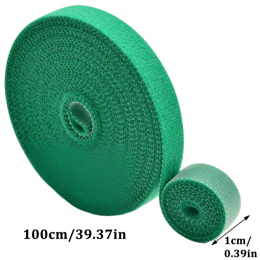 

Растениеводство Многофункциональная Самоклеящаяся Растение Нейлоновая Кабельная Крючок-Петля Поддержка Садовый Шпагат Бинт Многоразовая Застежка Лента Полоски зелёный