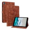 Per Nokia T10 Custodia per Tablet in Pelle PU con Squisito Design Floreale Goffrato