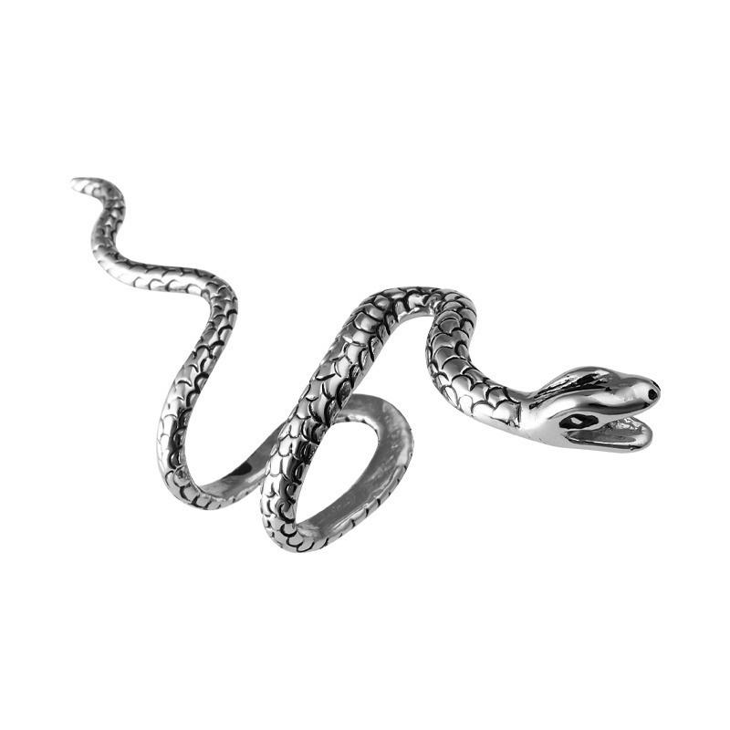 1 Pack Snake Pierced Earring Clip Non Pierced Punk Non Ear Clip Women Men Fake Pierced Jewelry Ornament