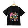 One Piece Luffy Chinese Style Graffiti Casual T-Shirt| Unisex, Black and White