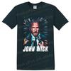 John Wick Movie T Shirt W/ Gunfight Portrait Action Film Graphic Collector Tee