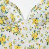 2025 Spring/Summer Floral Print Slimming Camisole Dress for Women