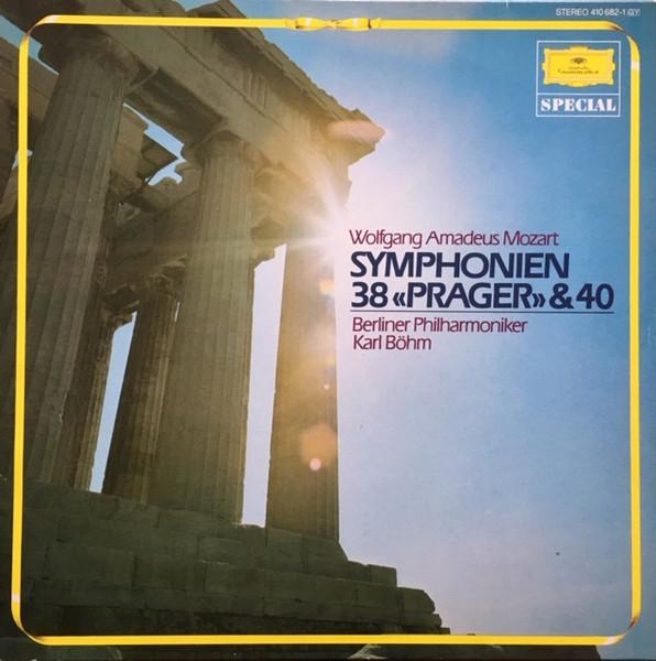 LP Record WOLFGANG AMADEUS MOZART BERLINER Symphonien 38 Prager 40 4106821GY Deutsche Grammo Netherland Classical Used