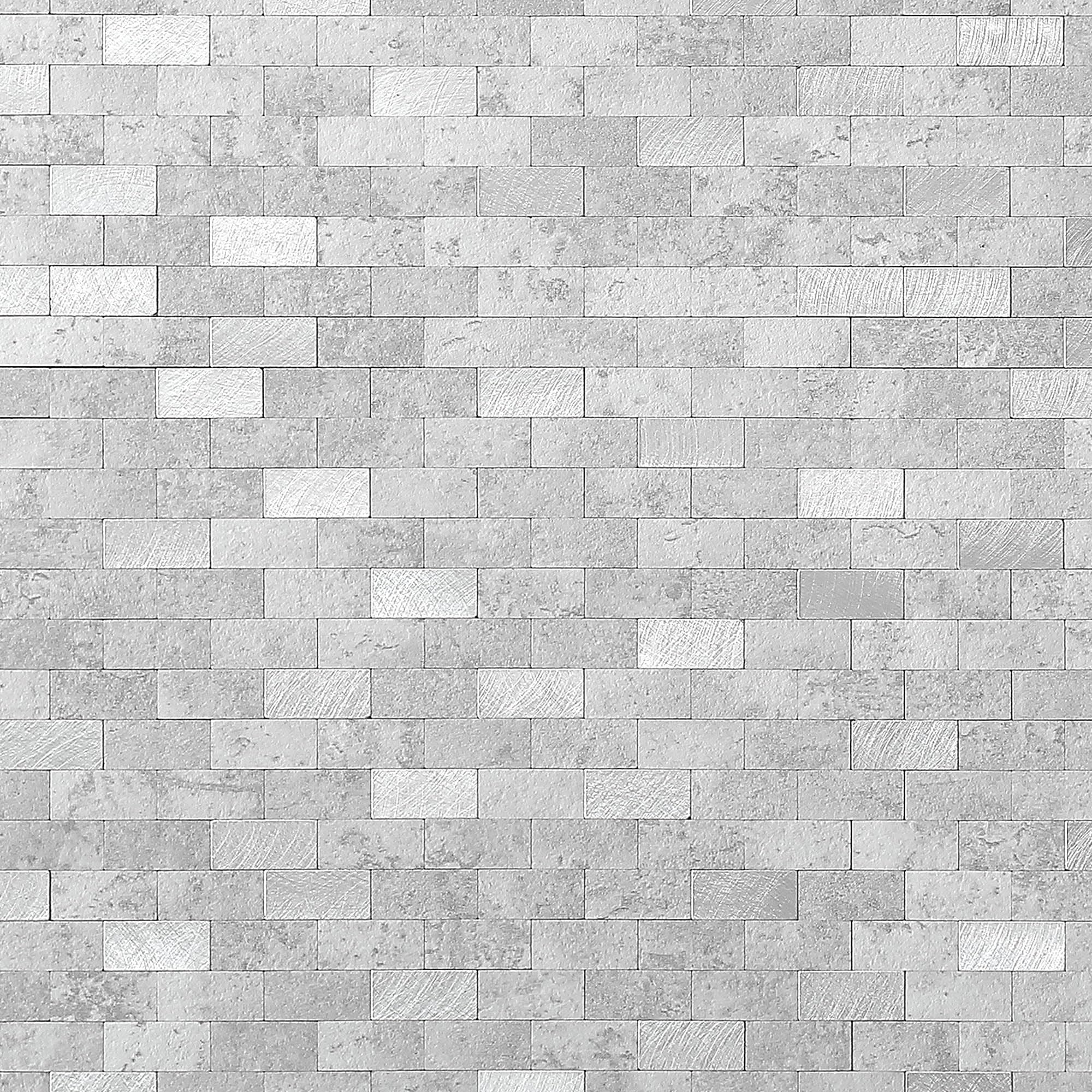 

VAOVI Bathroom Tile Kitchen Tile Marble Wall DIY 5 Sheets, Stickers, Panels, Mosaic, Heat-Resistant, Waterproof, (Light Gray, Panels)