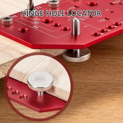 35mm Concealed Hinges Drilling Jig Guide Hinges Hole Drilling Guide Woodworking Tool Hole Opener Locator