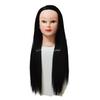 Head Model Long Hair Training Head Synthetic Hairstyle Manikin Head Adult Manikin Head  Barbershop