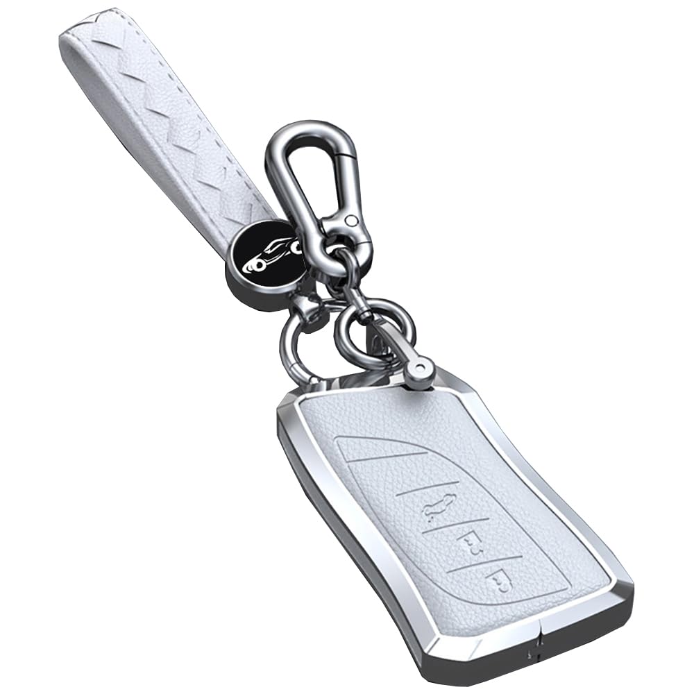 

[Tokyo ] Yinki Lexus Smart Key Case Key Cover for LEXUS LC LC500 LS500H белый