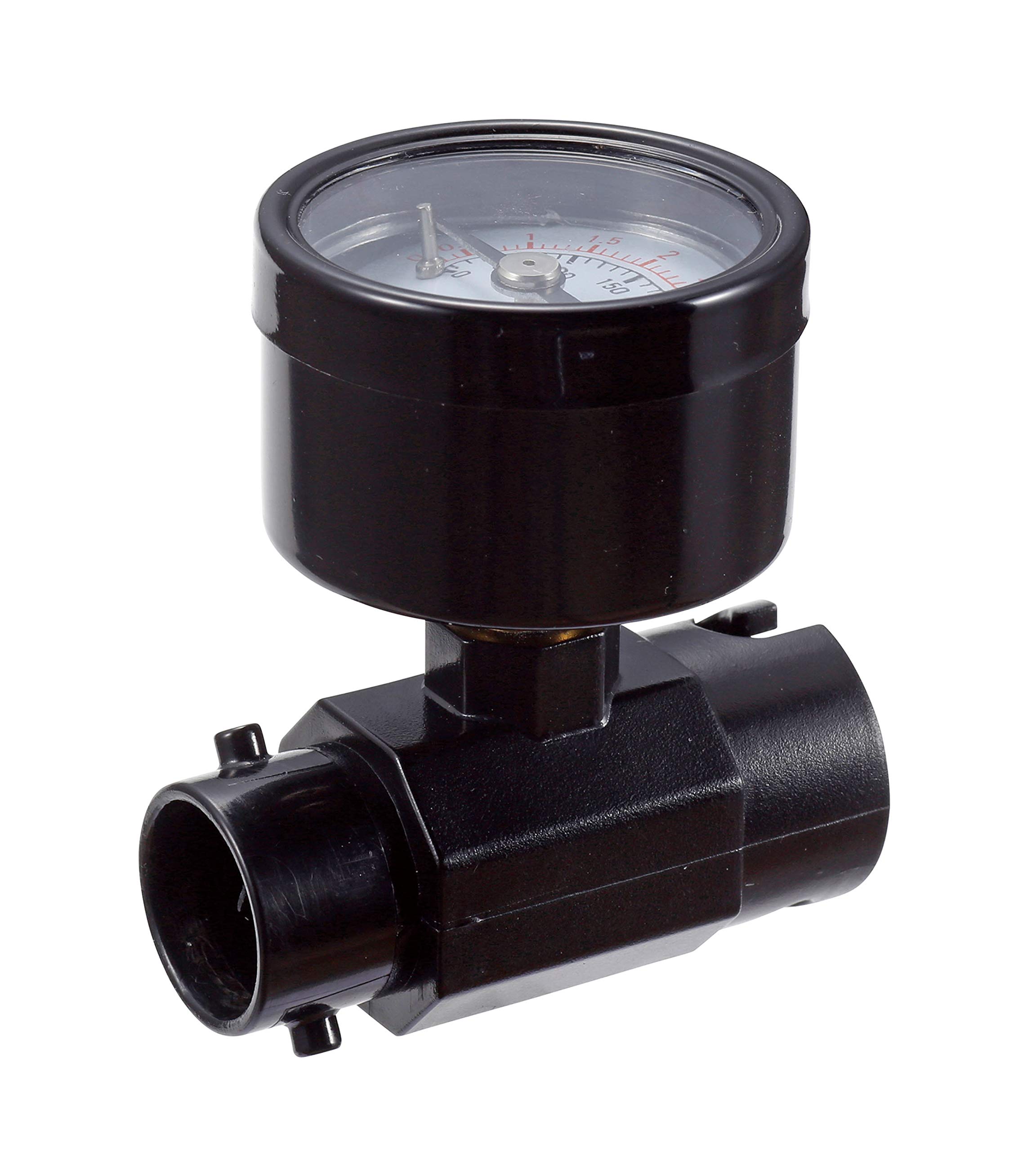 

CAPTAIN STAG Air Gauge Pressure Gauge Air Pressure Gauge Maximum Measurement Value 4PSI [For Inflatable Canoe] US-1420 Black Product Size: (Approx.)