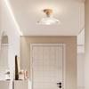 Japanese Solid Wood Corridor Ceiling Lamp