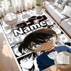 Custom Name Personalized Anime Print Carpet, Versatile Home Decor Rug, for Playroom, Apartment, Balcony, Entryway, Hallway Gift