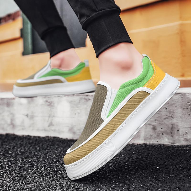 Trend Canvas Men’s Shoes Summer Comfortable Slip On Walking Sneakers Men Espadrilles Fisherman Shoes Male Fashion Men Loafers