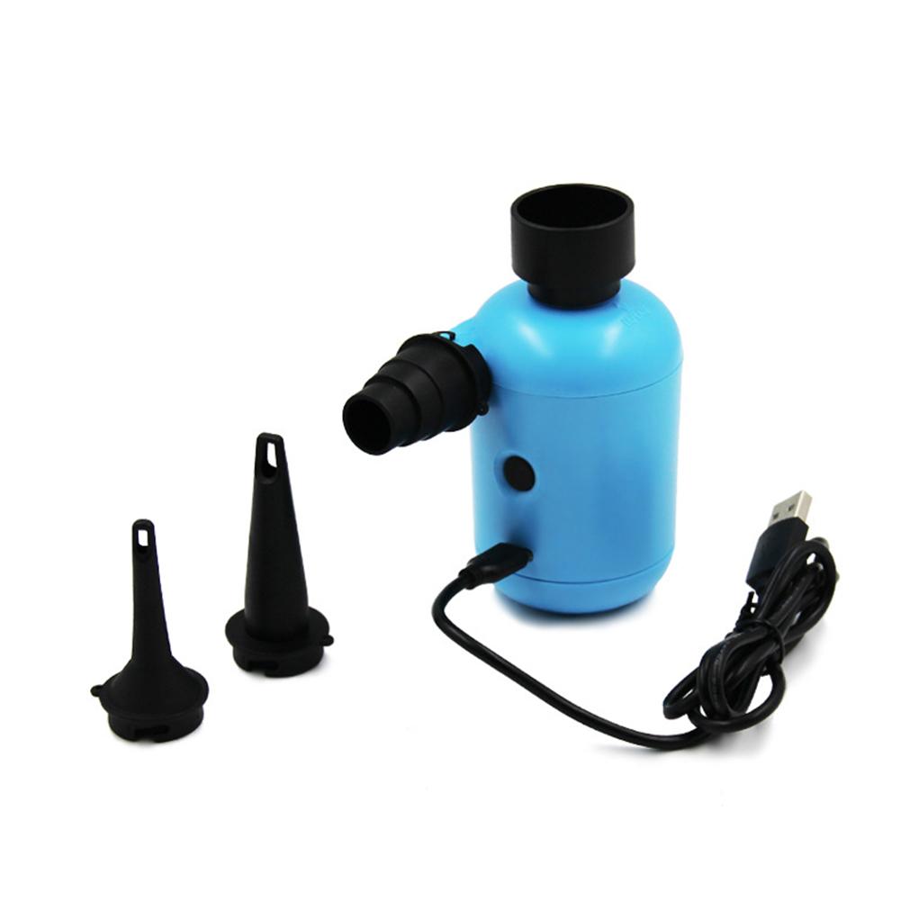 Outdoor Mini Air Pump DC 5V USB Charging for Mattress Mat Pillow Swimming Ring