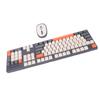 Wireless Keyboard and Mouse Combo 2.4G Wireless Plug and Play Ergonomic Keyboard and Mouse Set for Computer