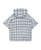 Golden Bear (W) Check Pattern Short Sleeve Anorak G5Uaw25741Gyx