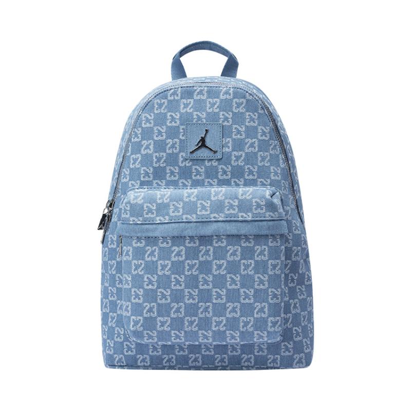 Jordan Cotton Backpack Casual Pack Large Size Unisex Light Denim Blue Jordan JD2523001AD-001