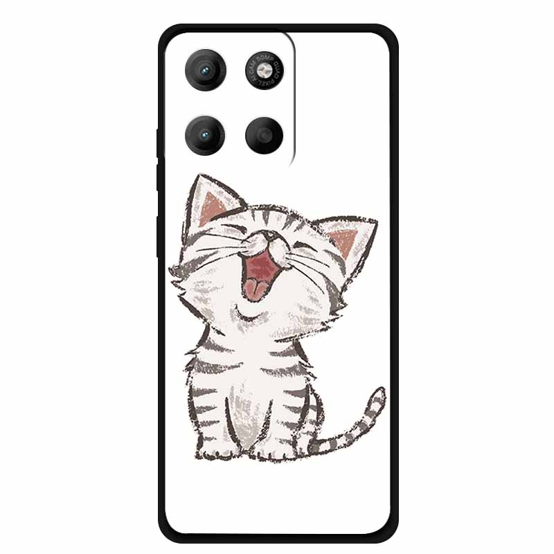 

For Motorola Edge 60 Pro Case 60Pro Coque Black Silicone Soft TPU Phone Case For Motorola Edge 60 60s 60 Fusion Back Cover Case Moto Edge 60 Pro