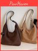 Tote Retro Bag Style Korean Autumnwinter Large Capacity Versatile Shoulder Bag