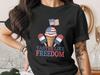 Patriotic T-Shirt, Tastes Like Freedom Ice Cream 4th of July Tee, American Flag Summer Shirt, USA Pride Gift
