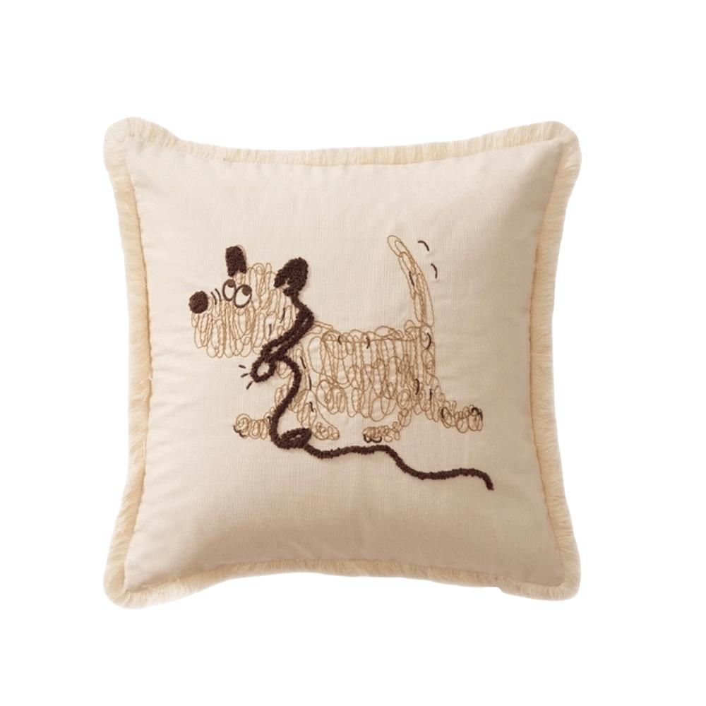 Nordic Style Embroidered Cushion Cover Embroidery Design Sofa Cushion Pillow For Bedroom